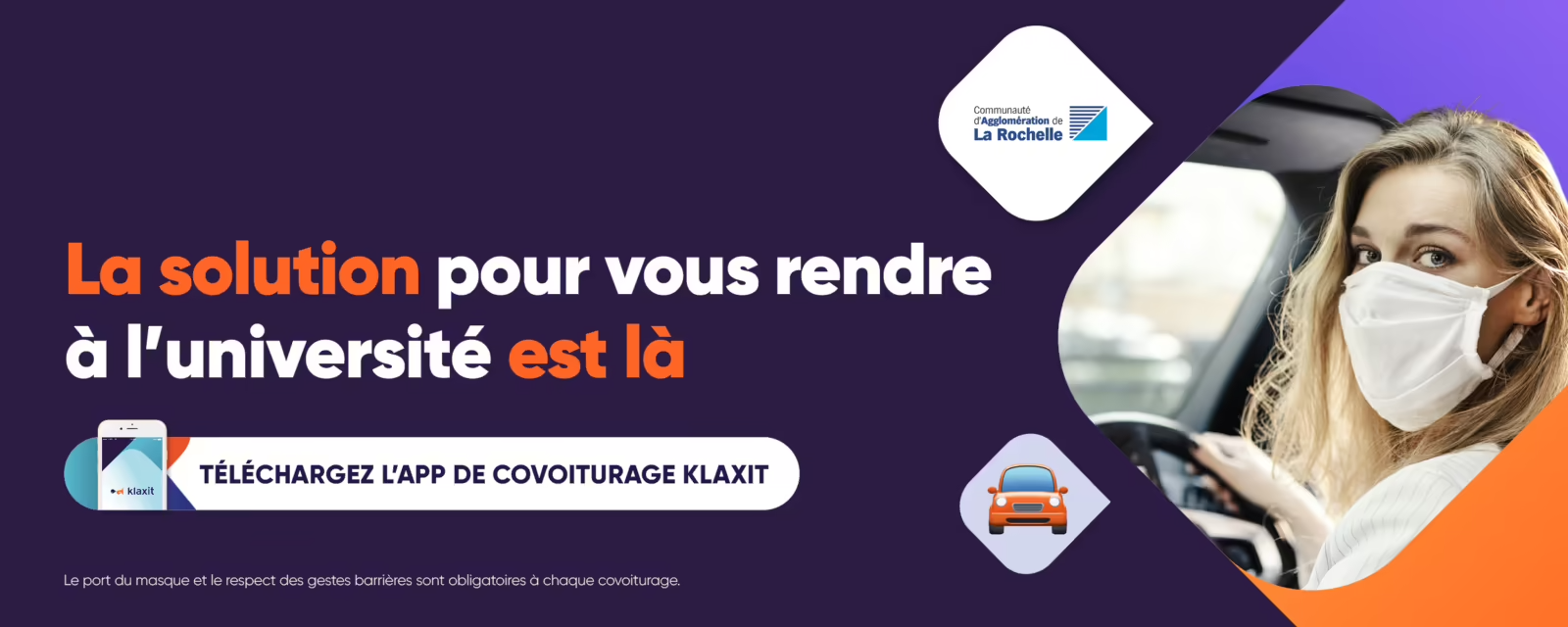 Klaxit - pour le covoiturage universitaire